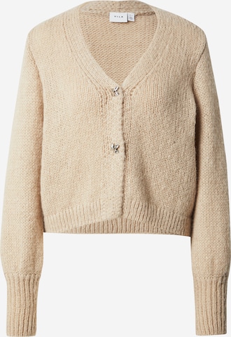 Geacă tricotată 'VICHOCA NEW' de la VILA pe gri: față