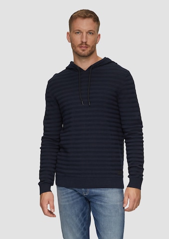 s.Oliver Trui in Blauw: voorkant