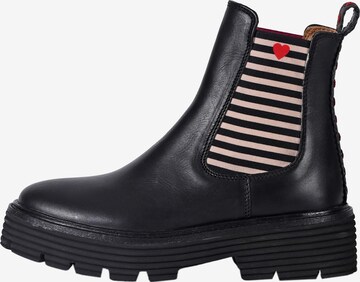 Crickit Chelsea boots 'Ninja' in Zwart