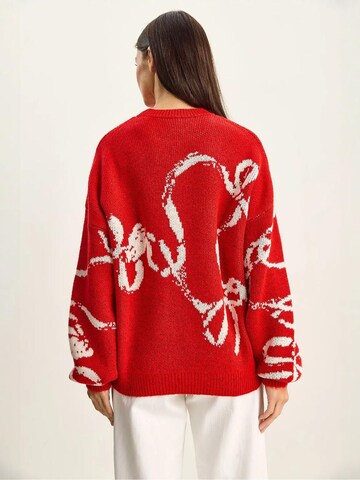 Bianco Lucci - Pullover em vermelho