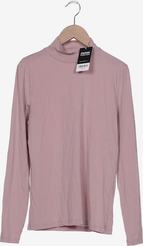 Organic Basics Langarmshirt S in Pink: predná strana