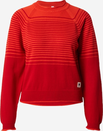 BlutsgeschwisterPulover 'Marvellous Minds' - crvena boja: prednji dio