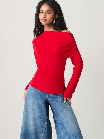 T-shirt Next en rouge : devant