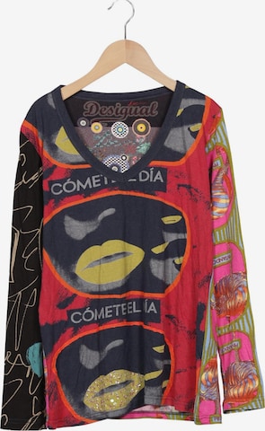 Desigual Langarmshirt XL in Mischfarben: Vorderseite
