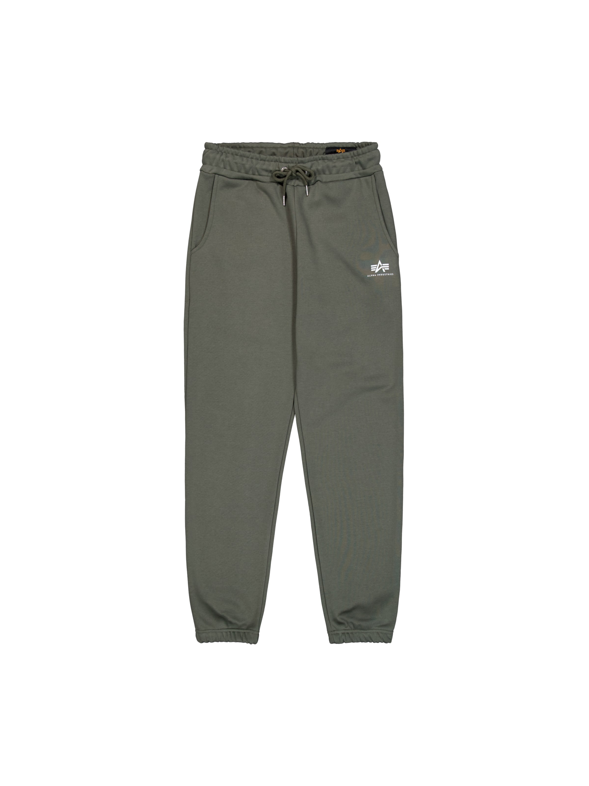 ALPHA INDUSTRIES Trousers in Green: front
