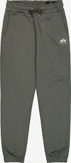 ALPHA INDUSTRIES Hlače u maslinasta / bijela, Pregled proizvoda
