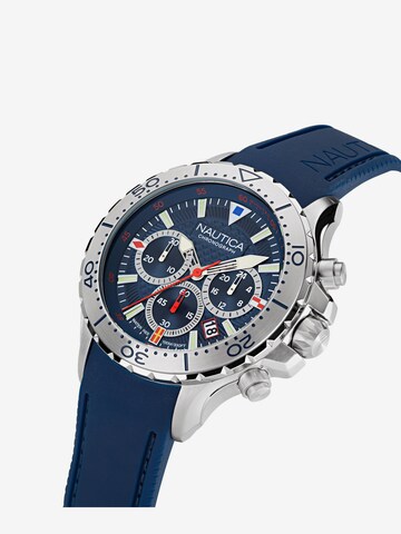 NAUTICA Analoog horloge 'Nautica' in Blauw