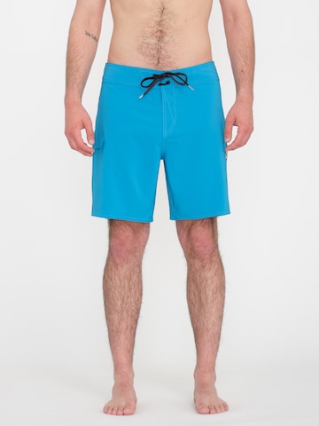 Volcom Boardshorts ' LIDO ' in Blauw: voorkant