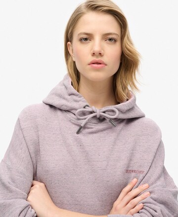 Superdry Sweatshirt 'Essential' in Roze