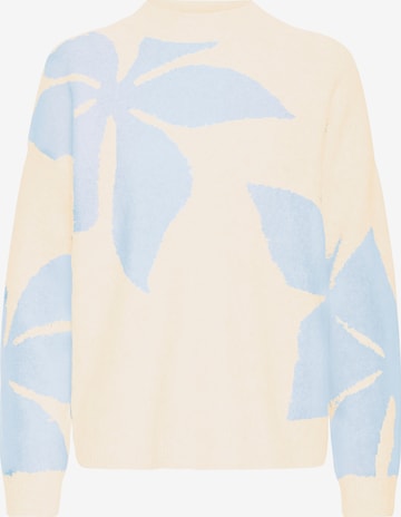 smėlio b.young Megztinis 'BYOMEA': priekis