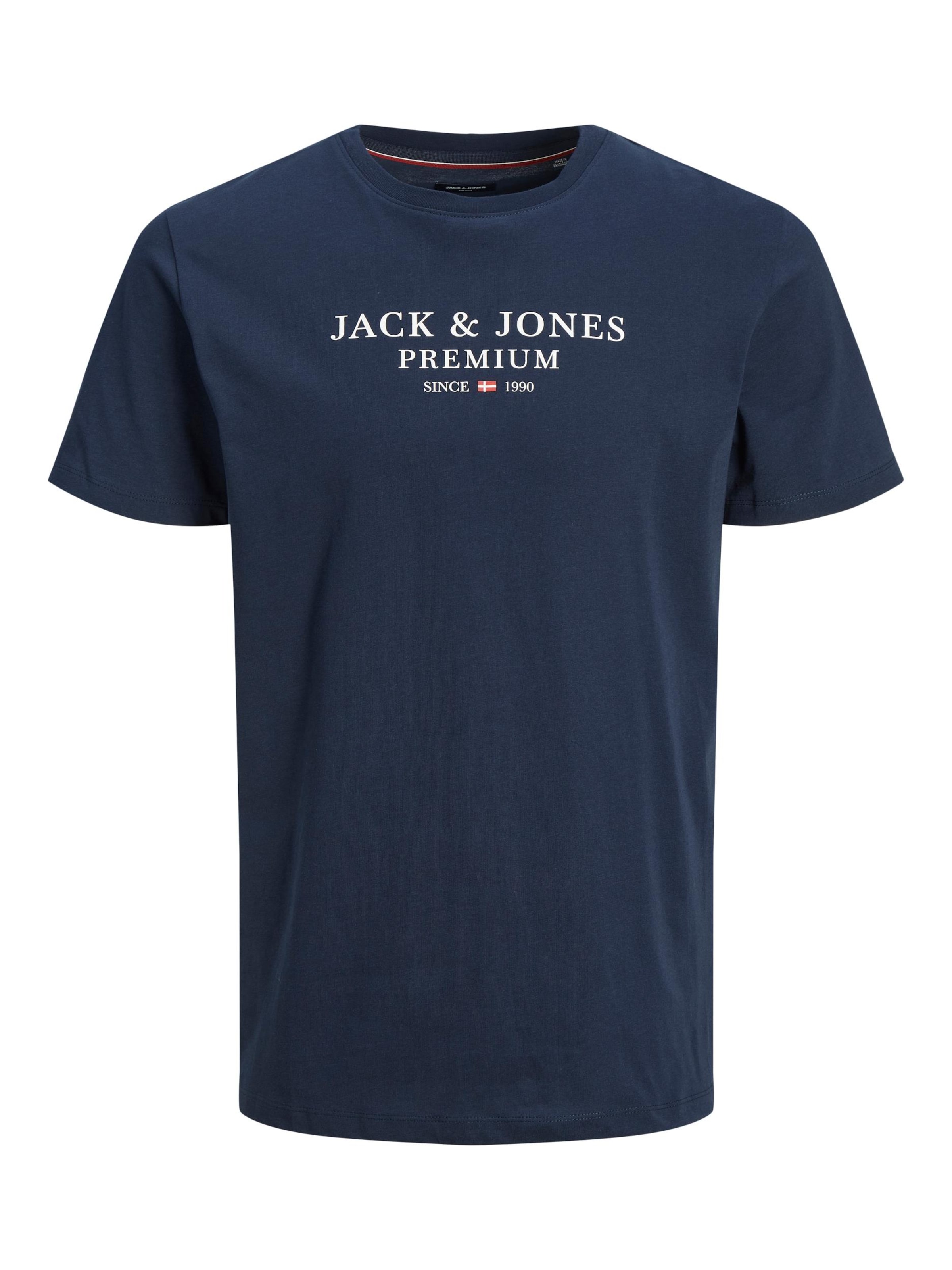 Jack & Jones Premium Футболка 'JPRArchie' в Синий: спереди