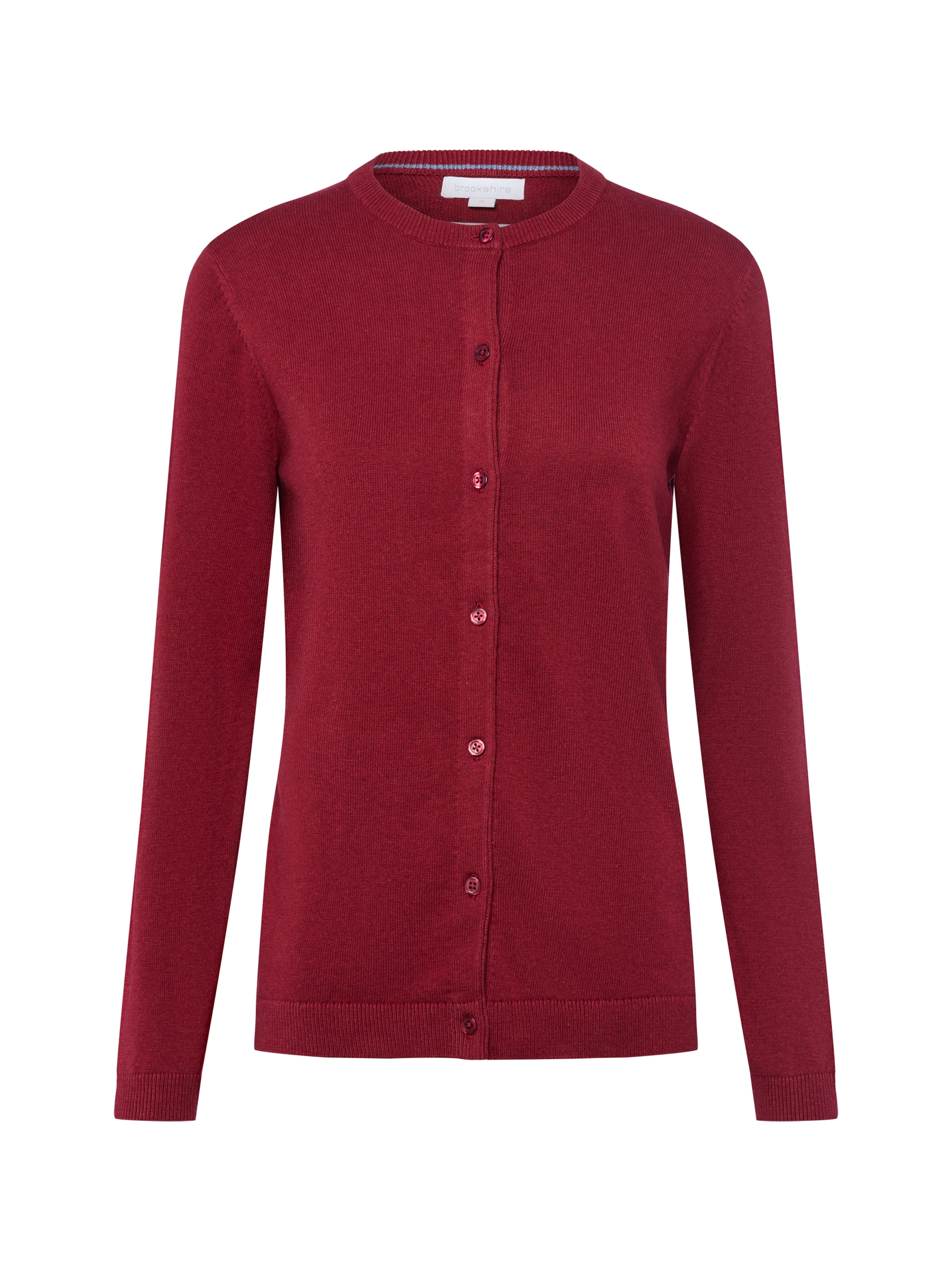 Brookshire Strickjacke in Rot: Vorderseite