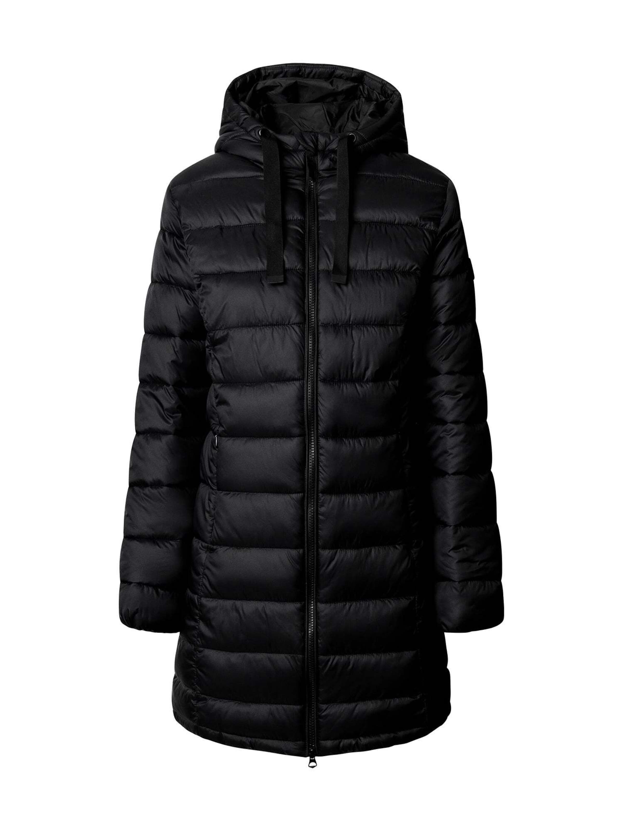 Pepe Jeans - Abrigo de invierno en negro: frente