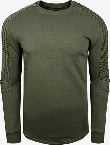 Rusty Neal Sweatshirt in Groen: voorkant