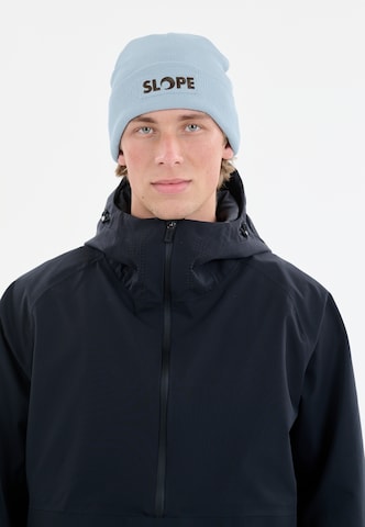 SLOPE Beanie 'Wren' in Blue: front