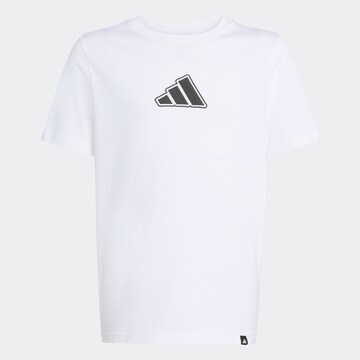 ADIDAS SPORTSWEAR Performance Shirt in White: front
