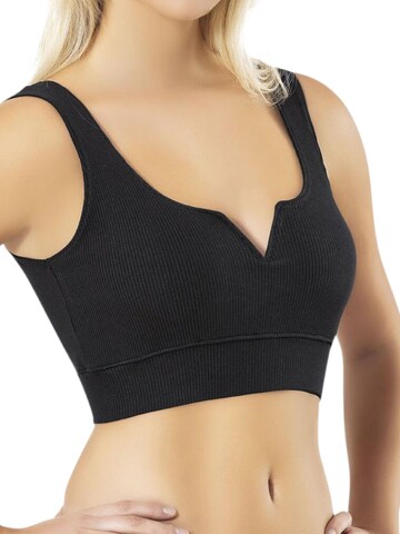 fashionshowcase Top 'ELVA' in Schwarz