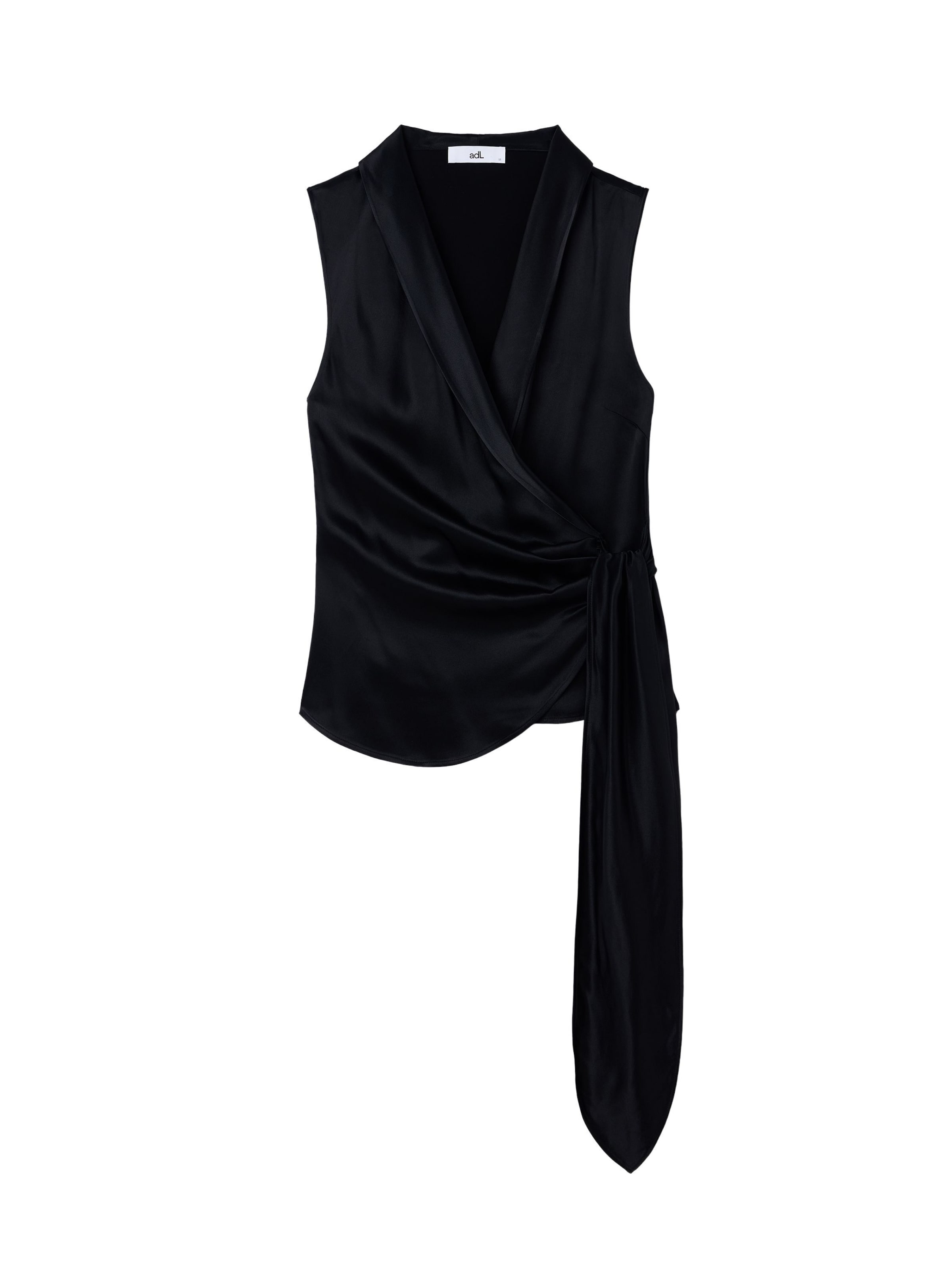 adl Blouse in Zwart: voorkant