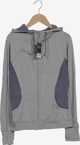 PUMA Sweatshirt & Zip-Up Hoodie in XS in Grey: front