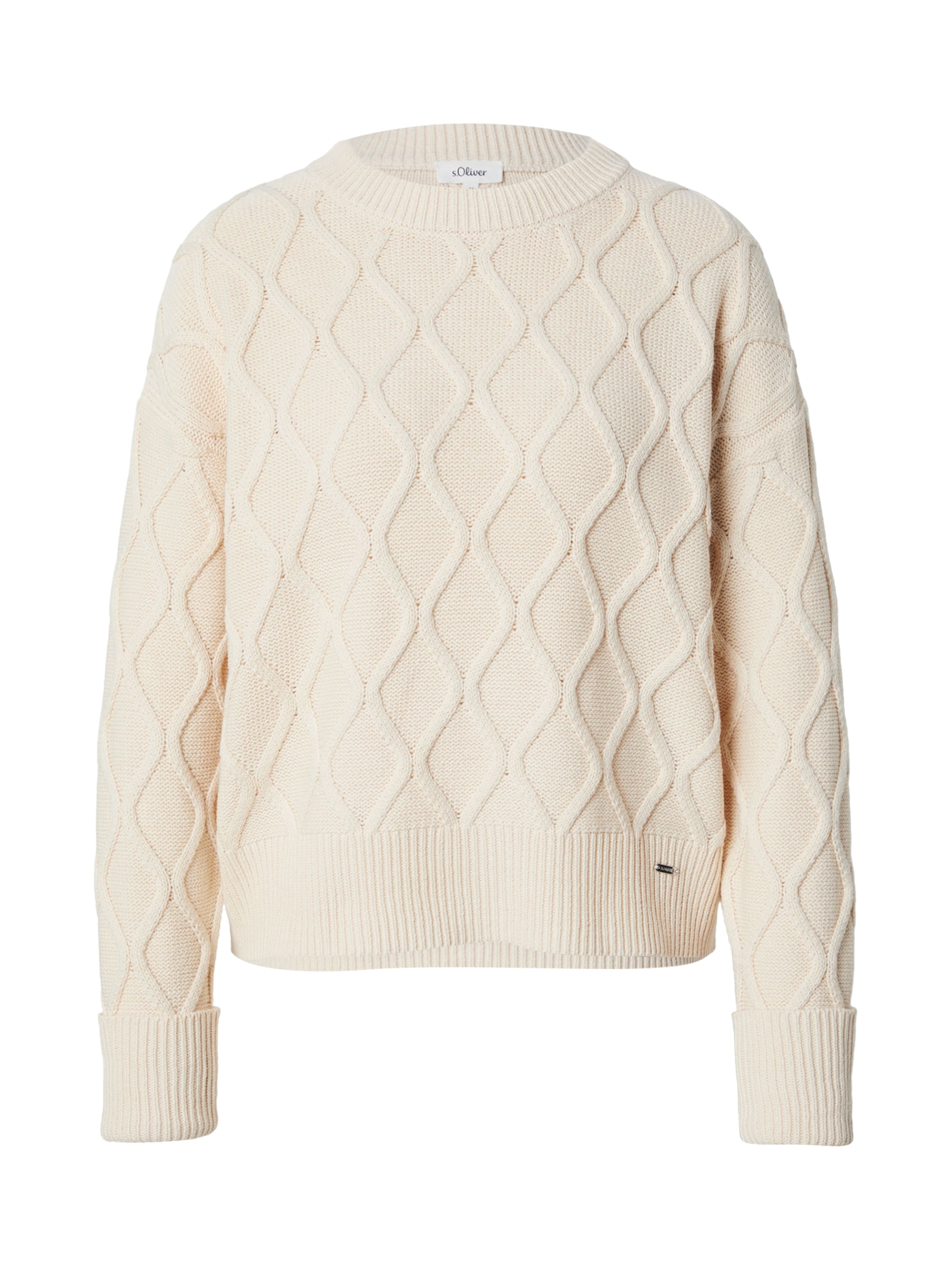 Pullover di s.Oliver in beige: frontale