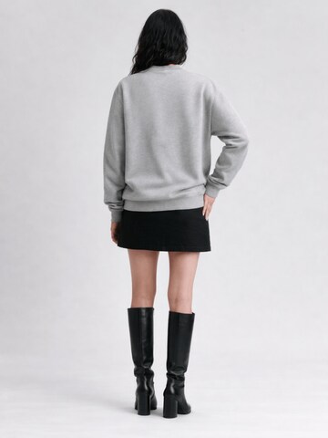 Pullover 'Paris College Sweater Heather Grey' di Mansour in grigio