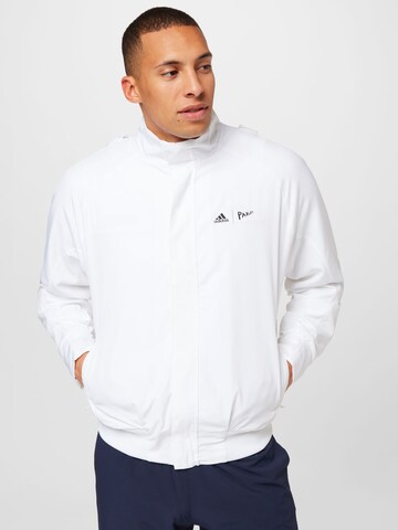 Veste de sport 'London' ADIDAS SPORTSWEAR en blanc : devant