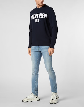 Pull-over Philipp Plein en bleu