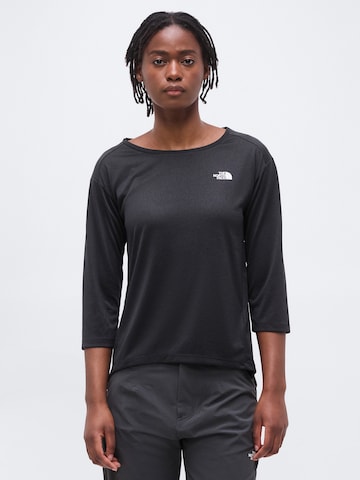 T-shirt fonctionnel 'TANKEN' THE NORTH FACE en noir : devant