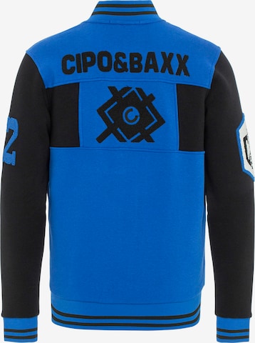 CIPO & BAXX Sweatjacke in Blau