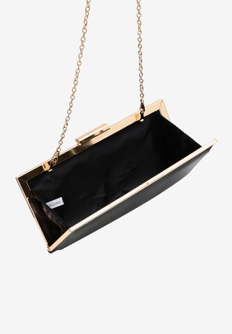 Clutch de la faina pe negru