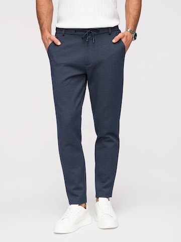 Ombre Regular Hose in Blau: Vorderseite