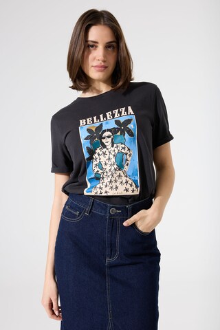 T-shirt GARCIA en noir : devant