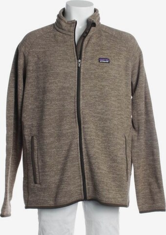 PATAGONIA Sweatshirt & Zip-Up Hoodie in XL in Brown: front