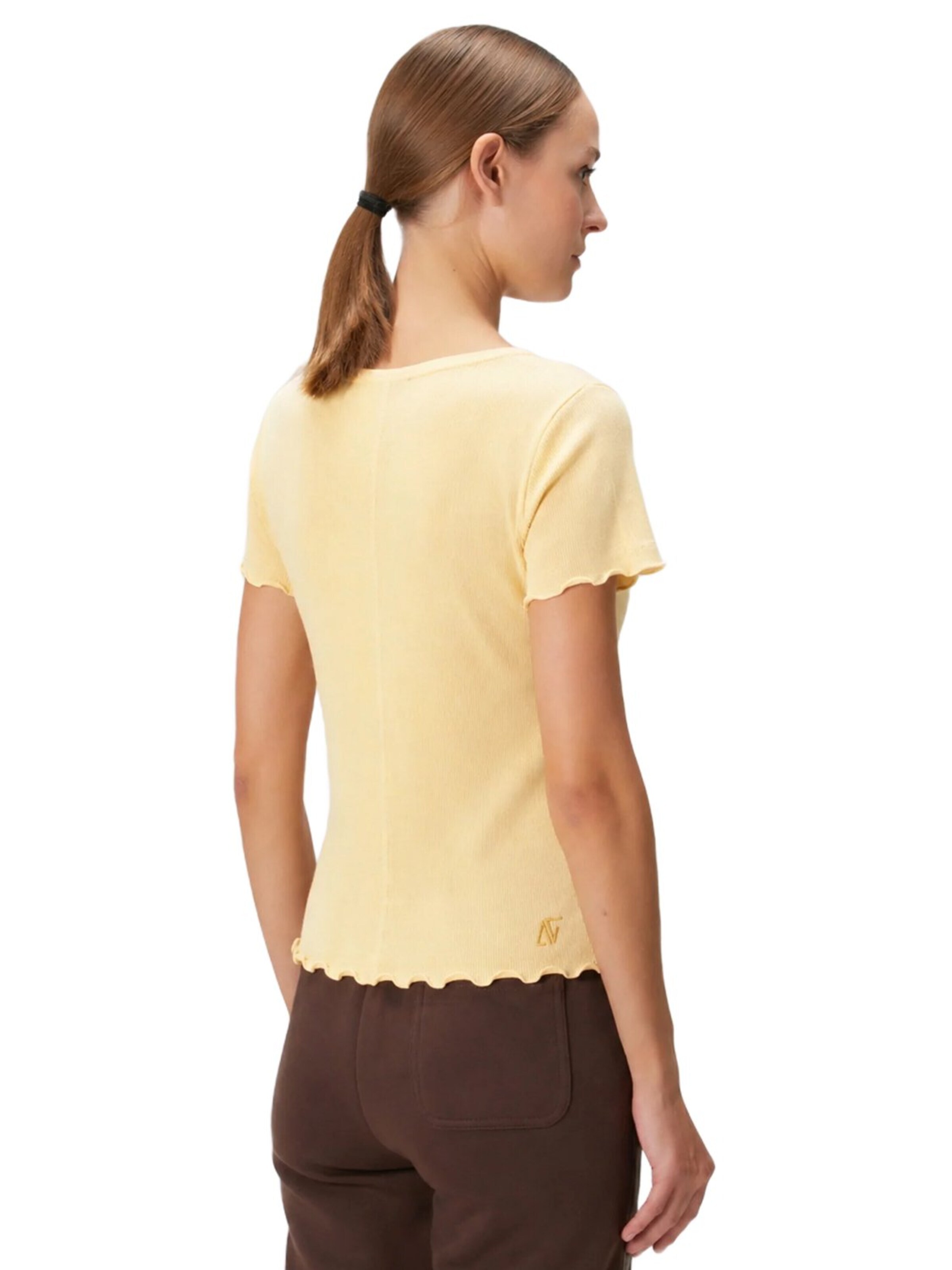BASSIGUE Shirt in Geel