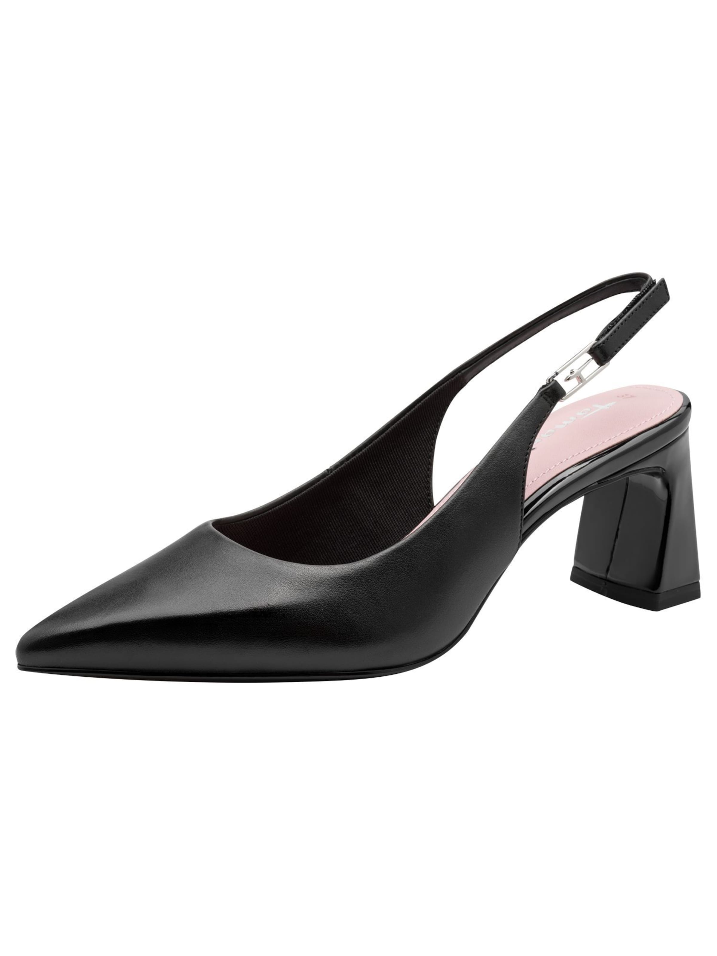 Tamaris Slingpumps in de kleur Zwart, Productweergave