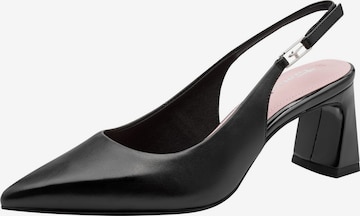 Tamaris Slingpumps in Schwarz: Vorderseite