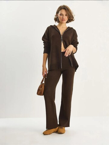 Bianco Lucci Pantsuit in Brown