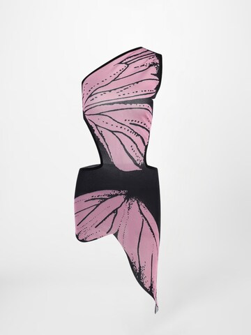 Mew Mews Kleid 'Lily' in Pink: Vorderseite