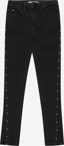 Calvin Klein Jeans Skinny Jeans in Black: front