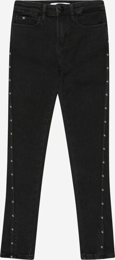 Calvin Klein Jeans Calças de ganga em preto / branco, Vista do produto