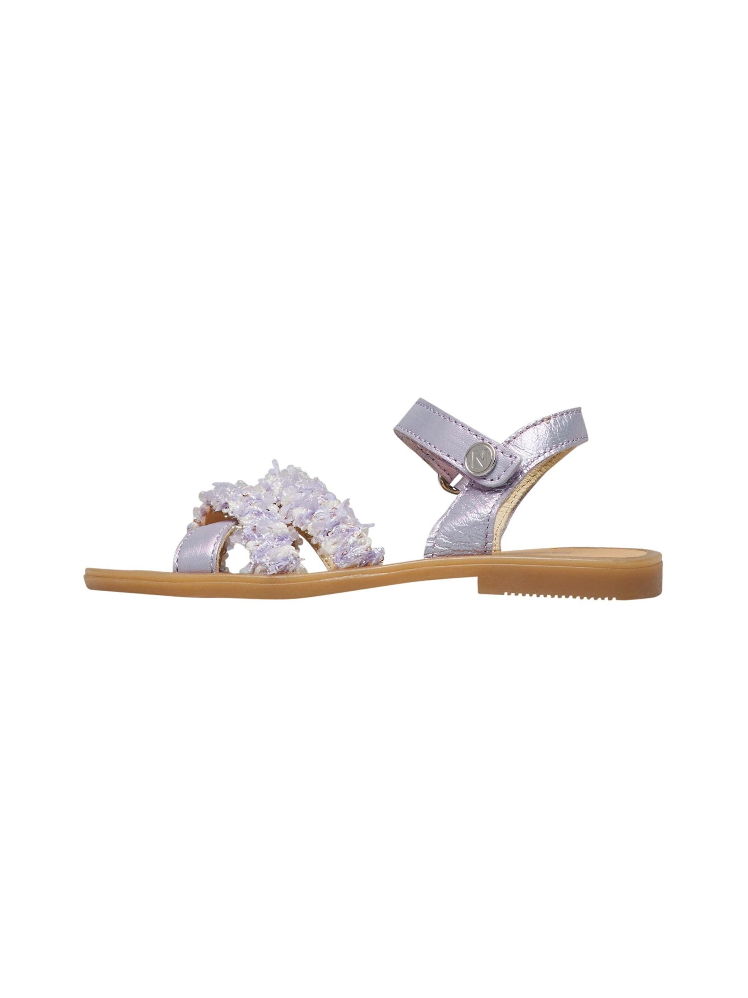 NATURINO Sandals 'LELMY' in Purple
