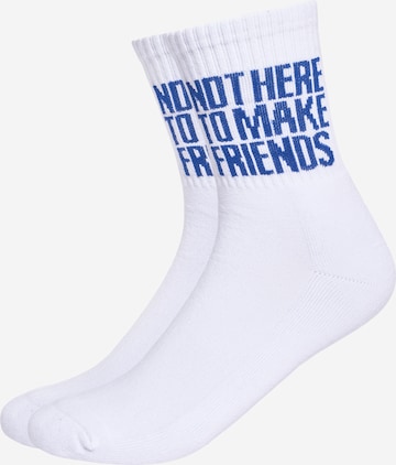 UNFOLLOWED x ABOUT YOU Ponožky 'FOCUS' – modrá: přední strana