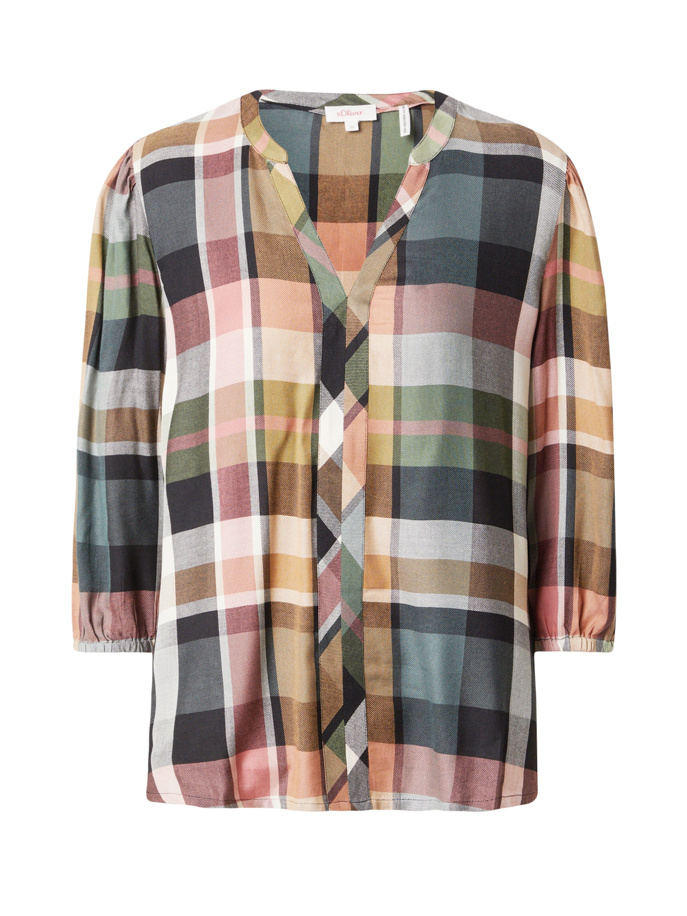 s.Oliver Blouse in Black: front