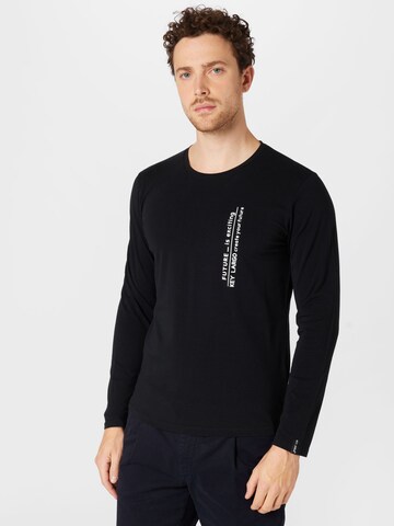 T-Shirt Key Largo en noir : devant