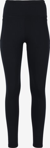 ENDURANCE Skinny Workout Pants 'Leager' in Black: front