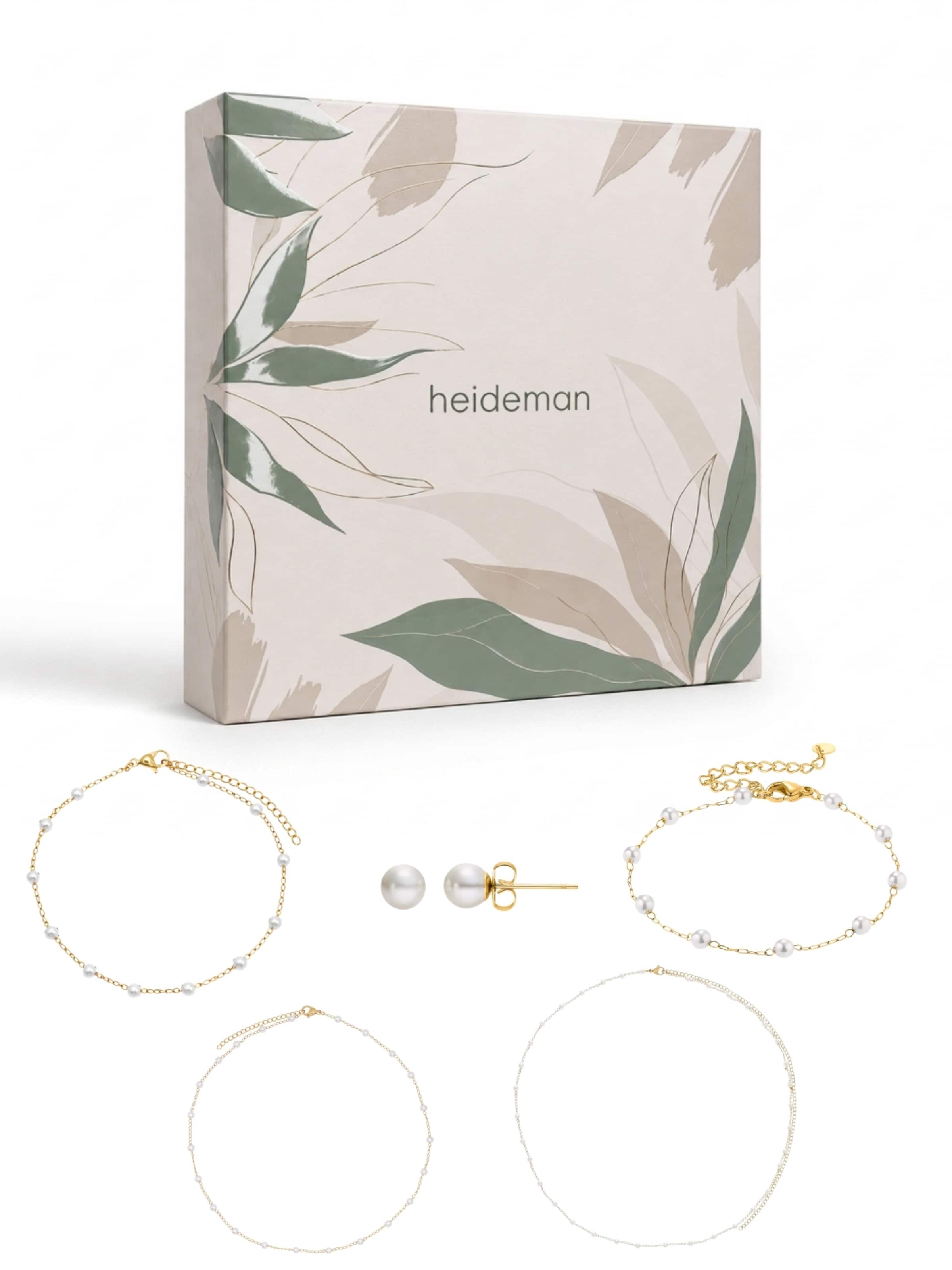 Parure de bijoux 'Capri' Heideman en or