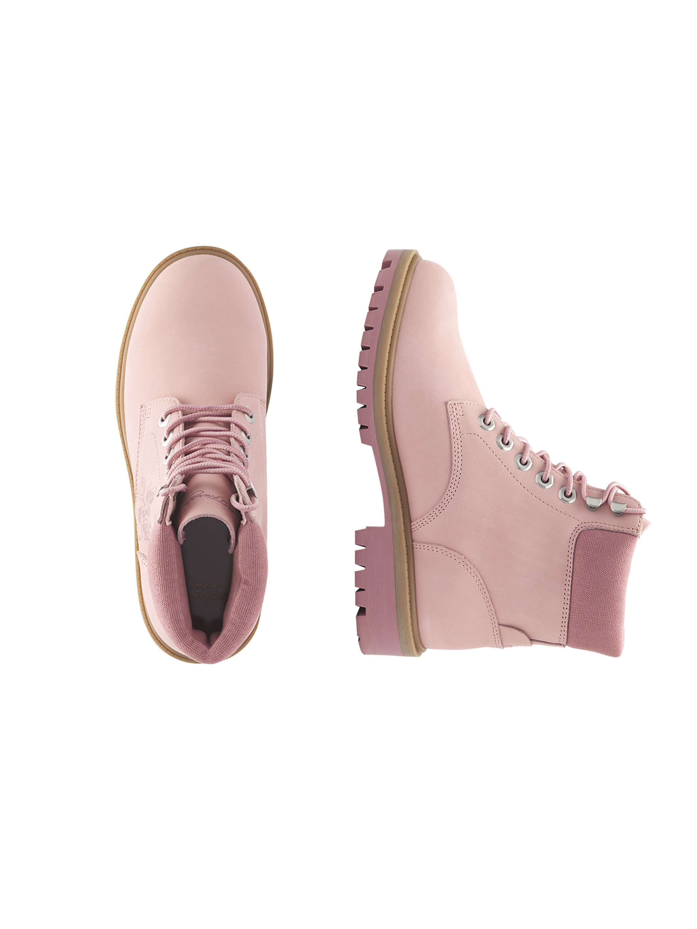 Boots Ed Hardy en rose