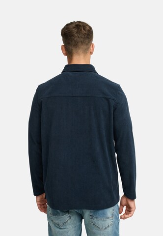 INDICODE JEANS Regular fit Overhemd 'Nemoto' in Blauw