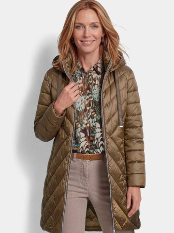 Goldner Übergangsjacke in Beige: Vorderseite