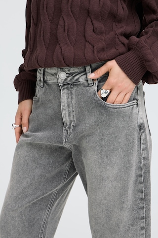 Barrel Jean 'ANNI' Pulz en gris